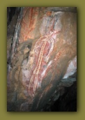 Aboriginal rock art at Nawurlandja (Nourlangie) rock